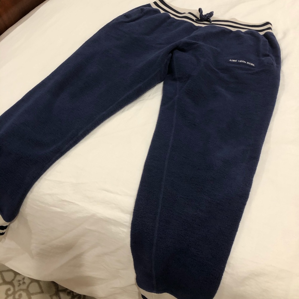Blue Aime Leon Dore sweatpants - Picture 3 of 5